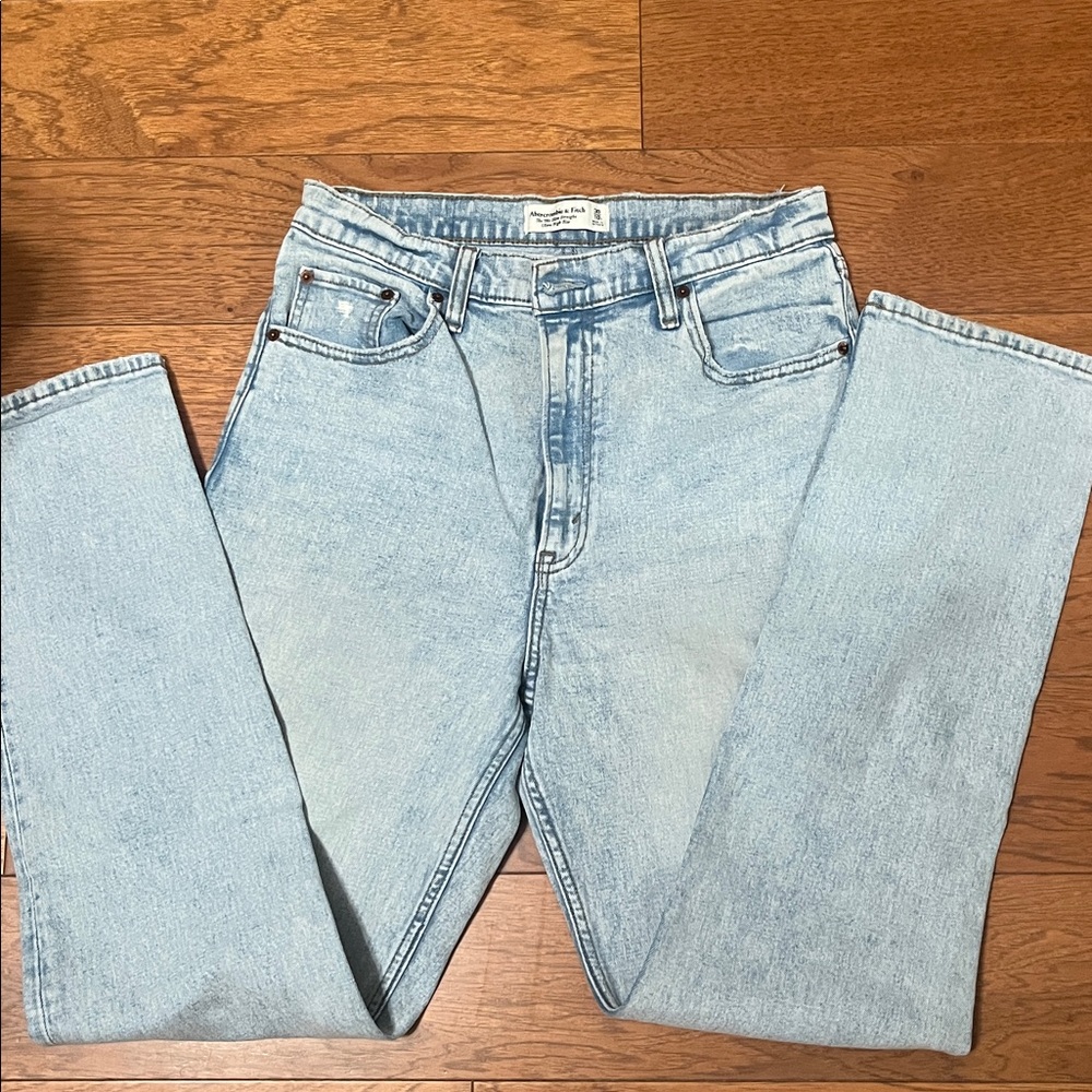 Abercrombie & Fitch ultra high rise 90’s slim straight - Picture 4 of 8